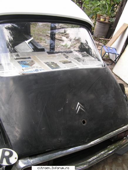 1972 Citroen DS 21 - o capota spate de rezerva, cu linie foarte buna - ID/DS