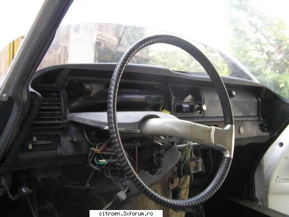 1972 Citroen DS 21 - bordul montat pe masina - ID/DS
