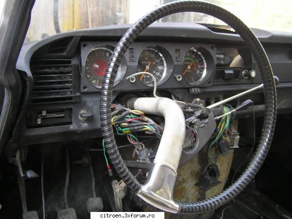 1972 Citroen DS 21 - bordul partial montat - ID/DS