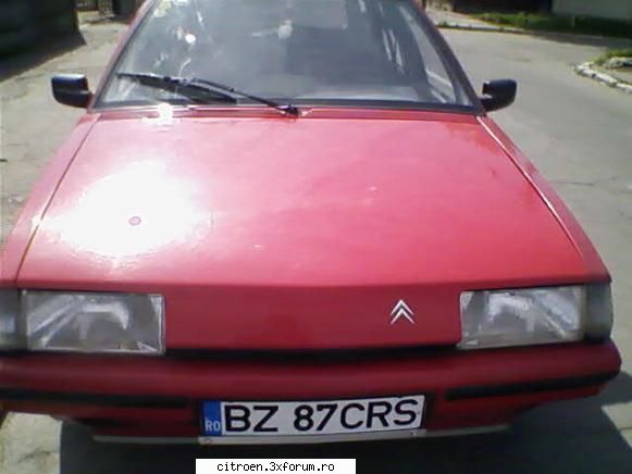 Citroen BX - o poza mai veche - BX